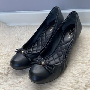 Cole Haan Tali Grand Lace Wedge 40 w/Bow